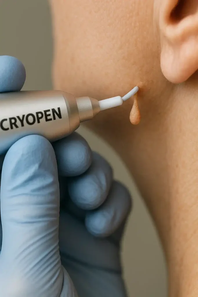 Cryopen for skin tags removal Welwyn Garden City speak to our team today!