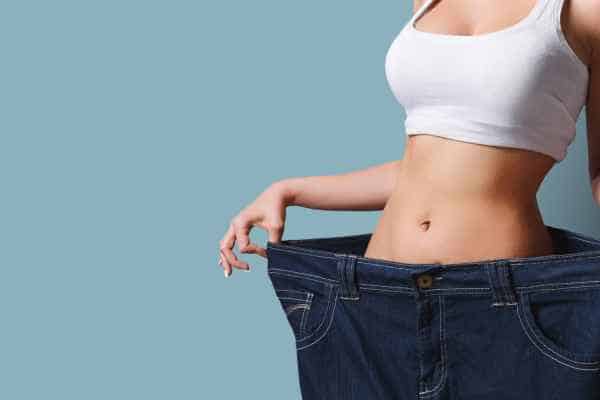 woman after fat reduction treatment Welwyn Garden City