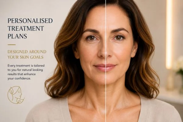 Before and after results of Collagen Lift Therapy Welwyn Garden City