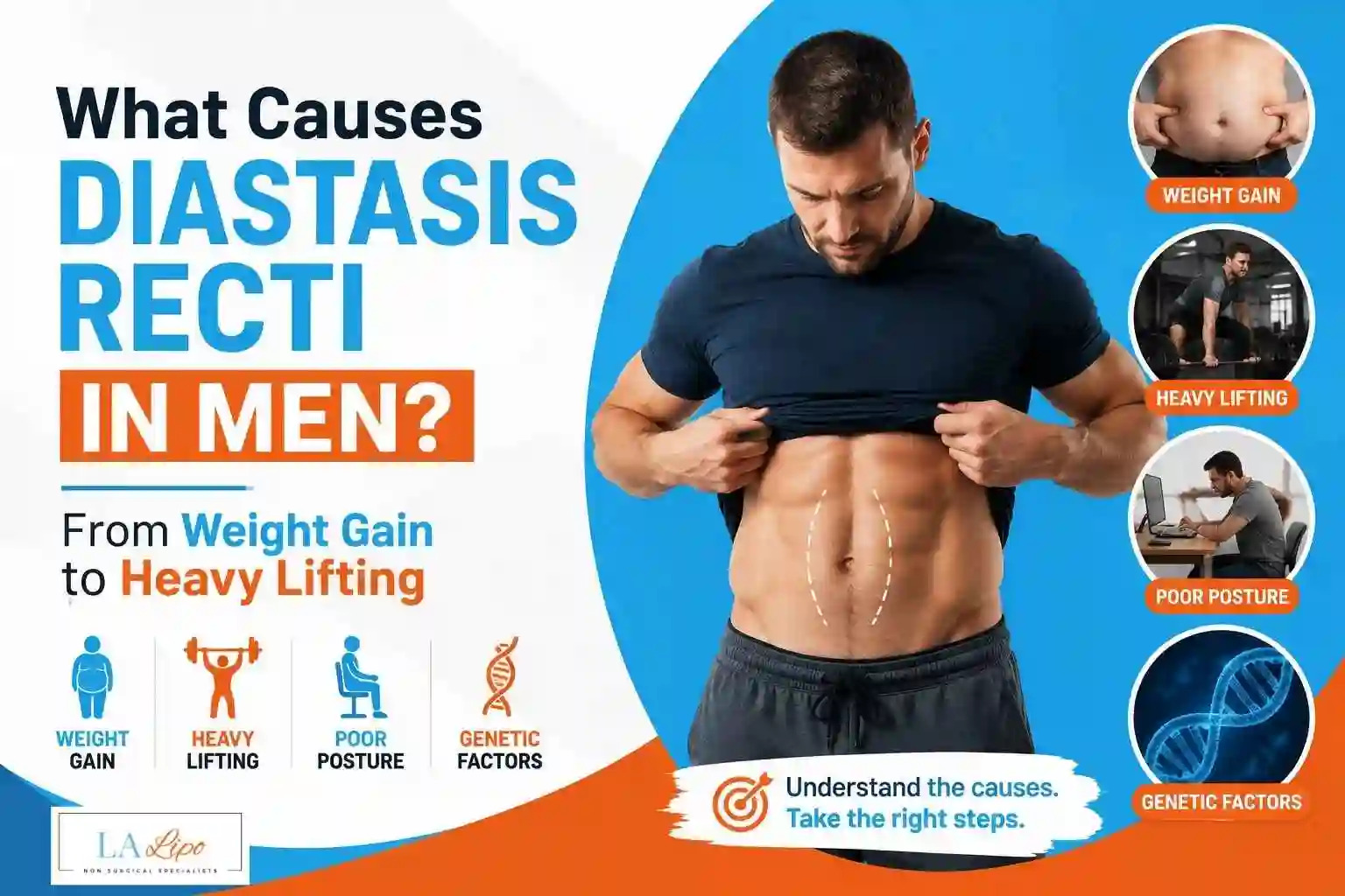What Causes Diastasis Recti in Men? From Weight Gain to Heavy Lifting Welwyn Garden City
